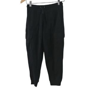 Old Navy Boy Black Cargo Jogger Pants Size Large (10-12)